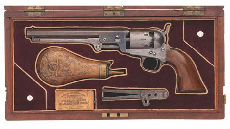 Cased Colt London Model 1851 Navy Revolver Rock Island Auction