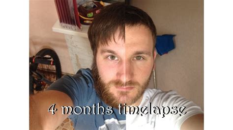 4 Months Hair Growth Time Lapse Youtube