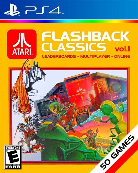 News Atari Flashback Classics Volume 1 And Volume 2 For Playstation 4