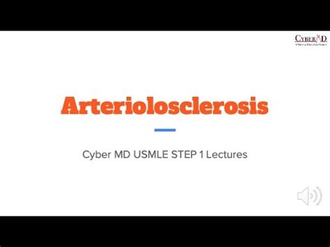 Arteriolosclerosis Youtube