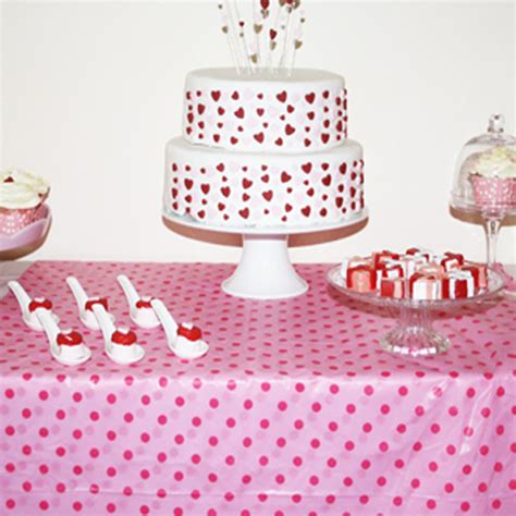 pink polka dot tablecloth iced jems shop