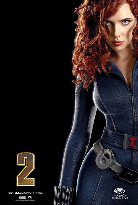 And the wait was worth it. STRANDED KOSMONAUT: Scarlett Johansson's Iron Man 2 Poster