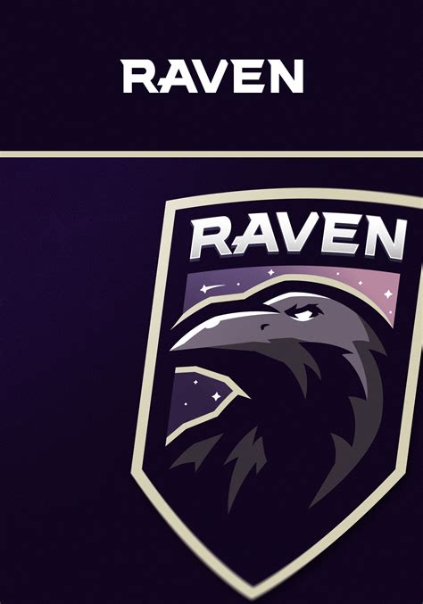Raven Mascot Logo On Behance