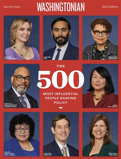 Washington DC’s 500 Most Influential People of 2023