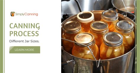 Canning Process Times And Jar Sizes How To Know How Long To Process