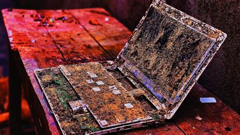 Restoration A Completely Destroyed 9 Year Old Laptop Restore Reuse