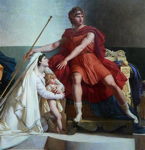 Andromaque and Pyrrhus . Pierre-Narcisse Guérin | Roman painting