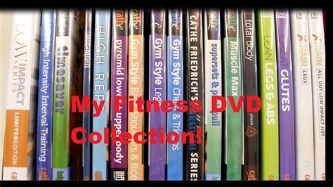 My Fitness Dvd Collection Youtube