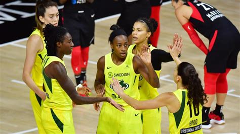 Seattle Storm Sweep Las Vegas Aces In Dominant Fashion Win Record