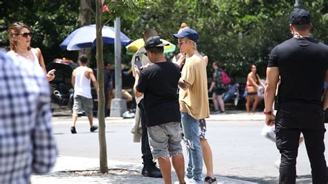 Pokemon go vaporeon stampede central park nyc. Justin Bieber caught playing 'Pokemon GO' in Central Park ...