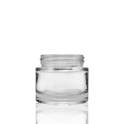 4 Oz Clear Thick Wall Glass Jars 53 400 Neck Finish