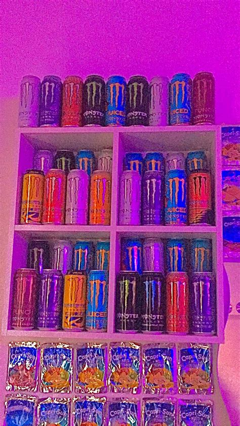 Monster Energy Drink Wall