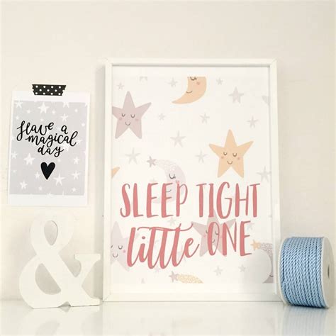 Art Print Sleep Tight Little One By Sacred And Profane Designs