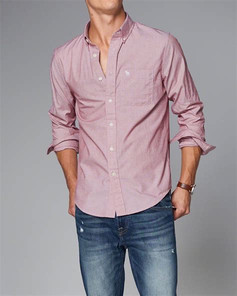 abercrombie and fitch casual shirts men s shirts and tops mens shirts