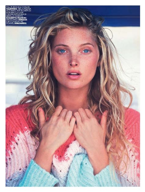 Elsa Hosk In Marie Claire Magazine Italy February 2015 Issue Hawtcelebs