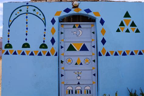 Nubian Home Nubian Art And Architecture Painted Doors