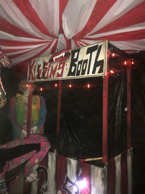 Kissing Booth Halloween 2015 Halloween Party Haunted Maze Kissing Booth Movie Night