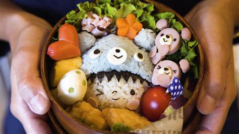 Japanese Food Artist Shows How To Create The Cute Character Bento Boxes