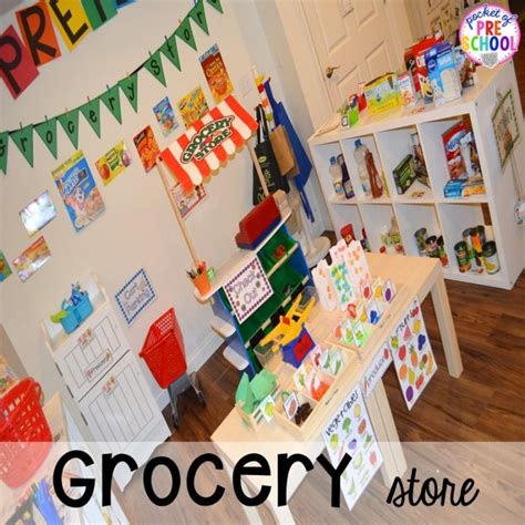 Grocery Store Dramatic Play For Preschool Pre K And Kindergarten