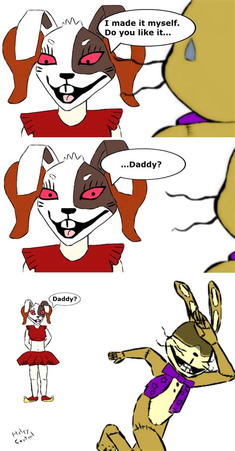 [doodles] Fnaf Glitchtrap Stinky Rabbit Man R Fivenightsatfreddys