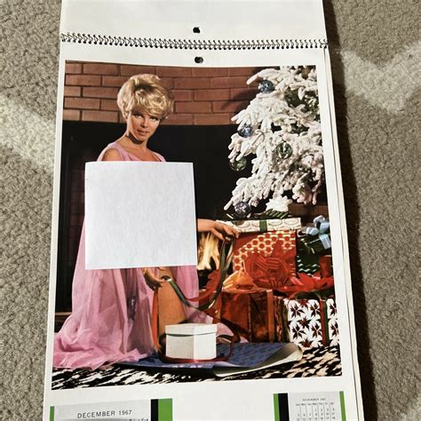 Mavin Vintage Playboy Playmate Calendar Mens Magazine Pinup Christmas