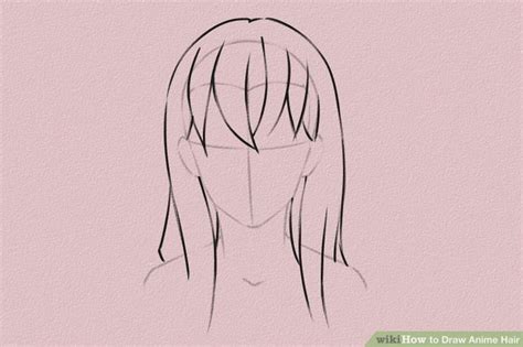 Draw Anime Hair Dibujar Cabello Pelo Anime Cabello Manga