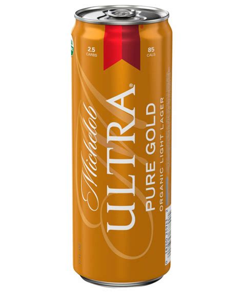 Michelob Ultra Pure Gold Organic Light Lager 25oz Can Nationwide Liquor