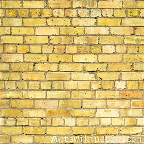 Yellow Brick Wall Texture