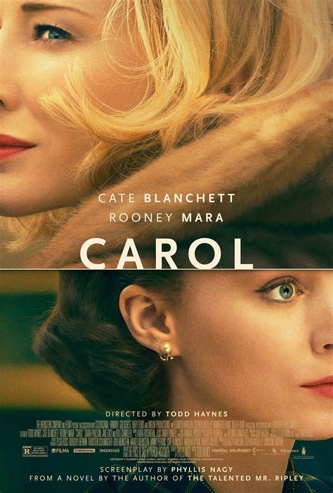The Price Of Salt Or Carol By Patricia Highsmith Carole Cate Blanchett Romantic Drama Film