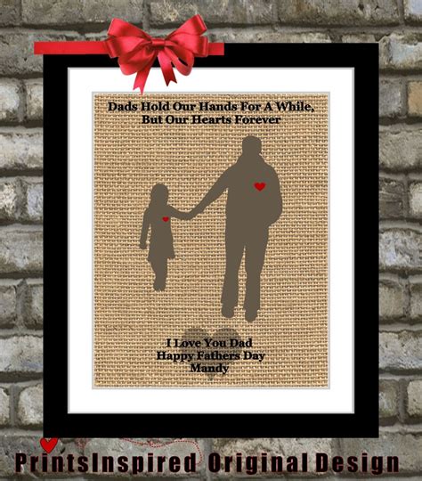 Gifts For Dad Daddy From Daughter: Custom by Printsinspired