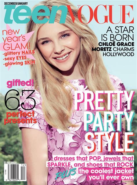 Cover Of Teen Vogue Usa With Chloë Moretz December 2011 Id9772