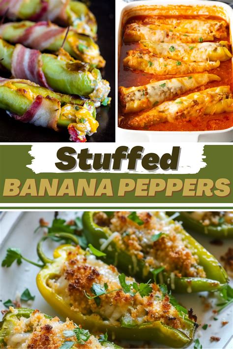 10 Best Stuffed Banana Peppers Recipes Cheese Sausage And More