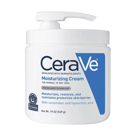 These ceramides work in tandem with other carefully selected ingredients to address the needs of your unique skin type. CeraVe Moisturizing Cream, 19 oz. - BJs WholeSale Club