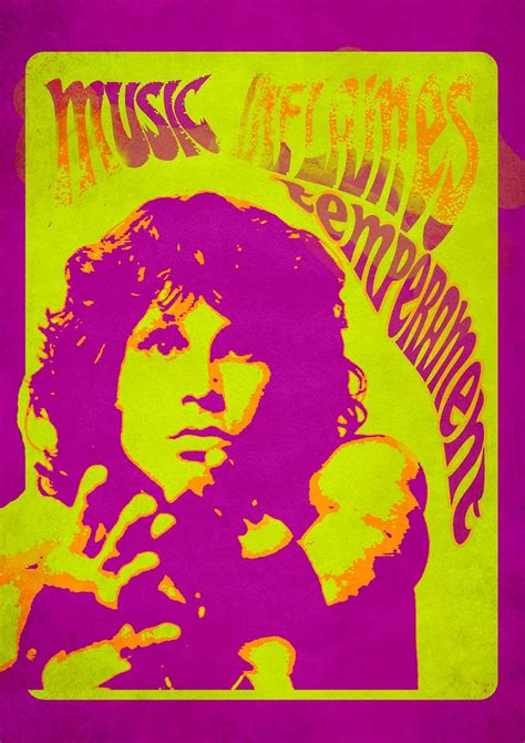 Jim M Jim Morrison Howlin Wolf Devine Design Vintage Concert Posters American Poets Those