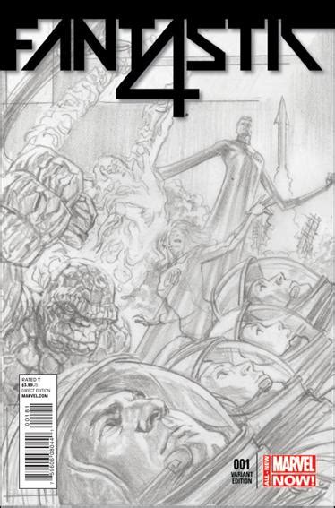 Fantastic Four 1 D Apr 2014 Comic Book By Marvel