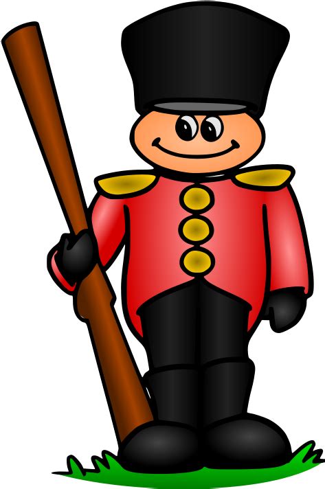 Soldiers Clipart Great Britain Draw A British Soldier Png Download