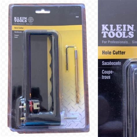 Klein Tools 89552 Hole Cutter For Duct And Sheet Metal 2 To 12 Inch New