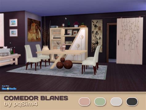 Sims 4 Comedor Blanes Muebles Muebles Sims 4 Cc Sims