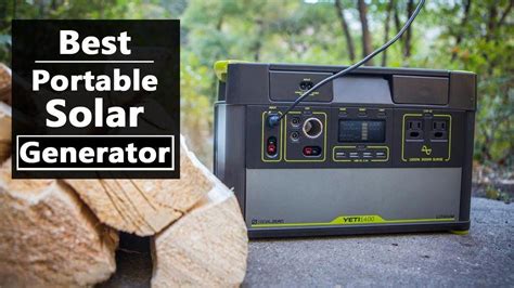 Top 10 Best Portable Solar Power Generator For All Outdoor Activity