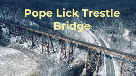 Pope Lick Trestle Bridge Kentucky Youtube