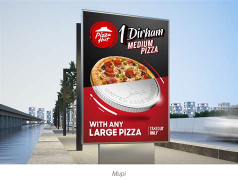 Pizza Hut One Dirham Big Deal Campaign On Behance