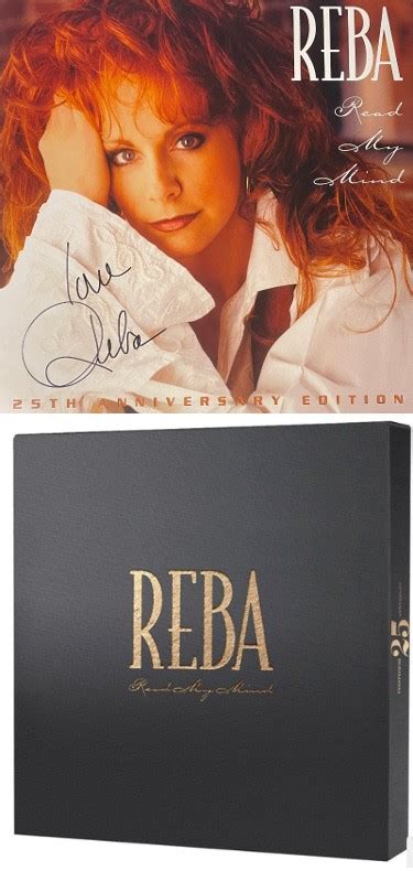 Reba Mcentire Autographed Signed Read My Mind New Vinyllp Box Set Jsa