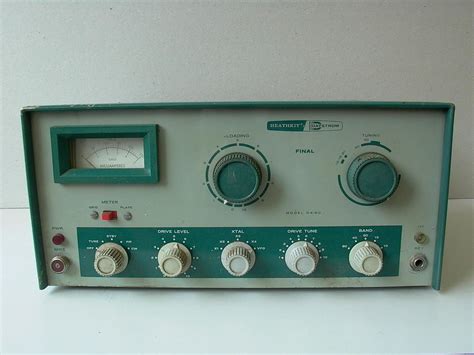 Vintage Ham Radio Transmitter Heathkit Dx 60 Heathkit Dx Flickr