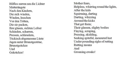 German short Poems