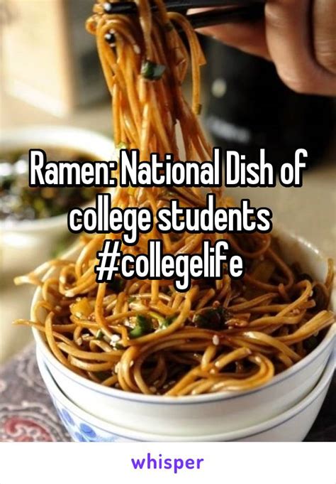 20 Reasons Why College Students Are Made Up Of 75 Ramen
