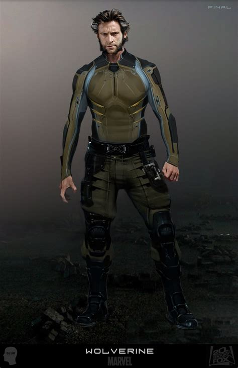 Wolverine X Men Days Of Future Past Concept Art Wolverine Marvel