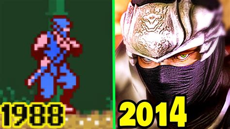 Evolution Of Ninja Gaiden Games 1988 2014 Youtube