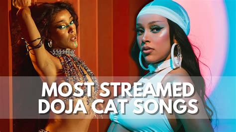 Most Streamed Doja Cat Songs On Spotify Updated January 8 2022 Youtube