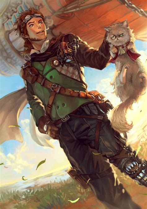 Victorian Era Steampunk Anime Boy All Aboard The Steampunk Anime Train