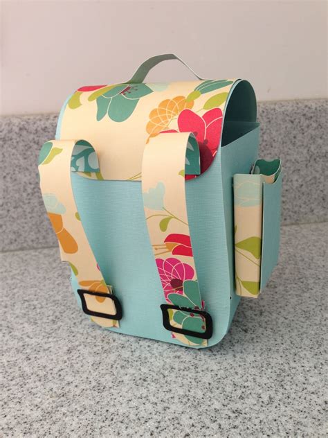Mini Paper Backpacks One Crafty Contest Bella Caiden